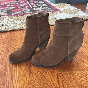 Brown Lucky Brand booties size 7.5